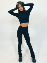 Bootcut Pocket Legging in Black