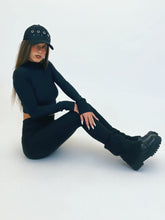 Bootcut Pocket Legging in Black