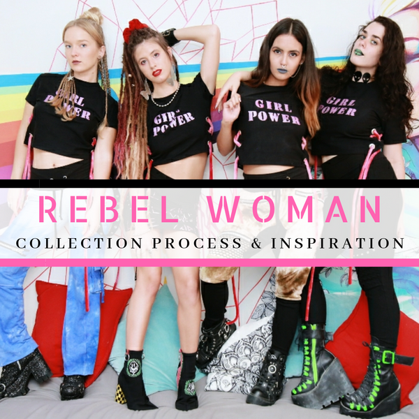 Rebel Woman, Collection process and inspiration