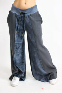 1/1 Silver Lining patchwork monochrome pants (medium)