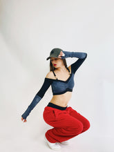 2 tone equinox crop in steele