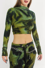 Misfit mock neck in ‘Moonlit Moss’