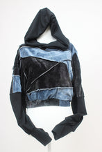 Silver Lining 1/1 patchwork hoodie (medium)