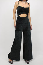 Radiance Jumpsuit in Onyx Bamboo Velour