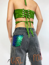 Rouge top in Avocado (small/medium)