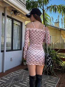 Heart strings rebel mini dress *limited edition* (small)