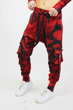 Cargo Pocket Joggers in ‘Cherry Bomb’