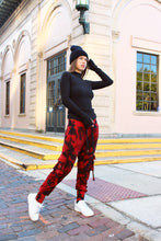 Cargo Pocket Joggers in ‘Cherry Bomb’