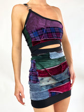 Patchwork Miami mini dress (small)