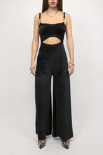 Radiance Jumpsuit in Onyx Bamboo Velour