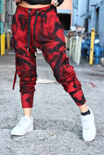 Cargo Pocket Joggers in ‘Cherry Bomb’