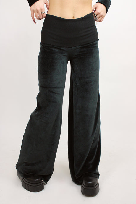Lux Lounge Pant in ‘Onyx Velour’