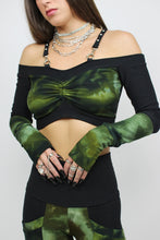 Two tone Equinox Crop in ‘Moonlit Moss’ (small)