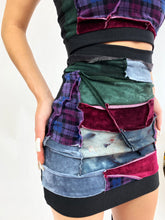 Patchwork Miami mini dress (small)