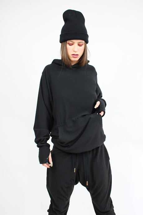 Mogul Hoodie In Black