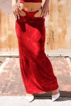 Miami maxi skirt in Scarlett Letter