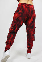 Cargo Pocket Joggers in ‘Cherry Bomb’
