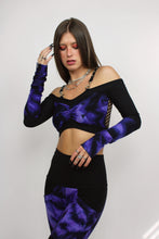 2 tone equinox crop in ‘Mystic Violet’