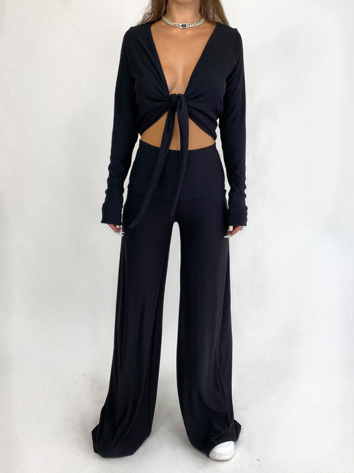 Lux Lounge Pant in ‘Onyx’