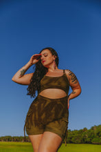 Cargo Playsuit in ‘Militant Mood’