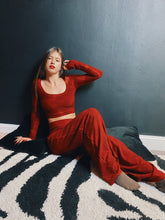 Amora Crop Top in ‘Blood Moon’