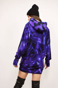Mogul Hoodie in ‘Mystic Violet’ French Terry (Medium)