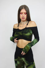 Two tone Equinox Crop in ‘Moonlit Moss’ (small)