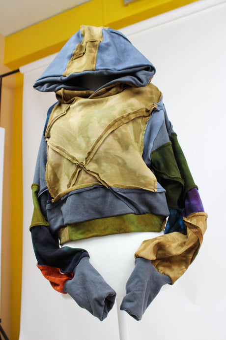 Elemental Patchwork Hoodie - (large)