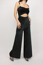 Radiance Jumpsuit in Onyx Bamboo Velour