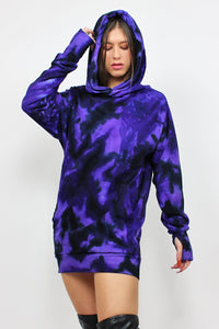 Mogul Hoodie in ‘Mystic Violet’ French Terry (Medium)