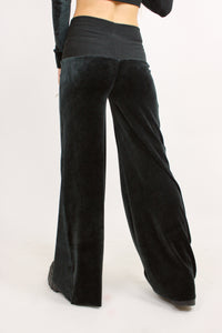 Lux Lounge Pant in ‘Onyx Velour’