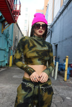 Misfit mock neck in ‘Moonlit Moss’