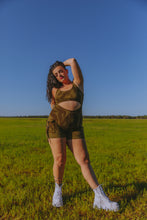 Cargo Playsuit in ‘Militant Mood’