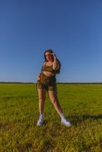 Cargo Playsuit in ‘Militant Mood’