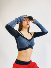 2 tone equinox crop in steele