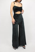 Radiance Jumpsuit in Onyx Bamboo Velour