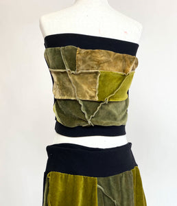 1/1 patchwork tube top (large)