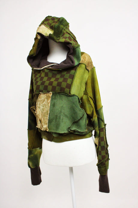Child of the Earth Patchwork Hoodie (Large)