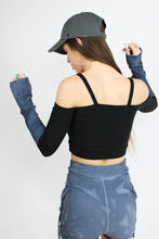 2 tone equinox crop in steele