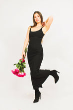 Maxi dress in black