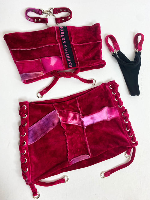 Hot Mess Patchwork 4pc set - Small