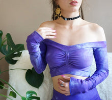 Equinox Lounge Crop in lavender