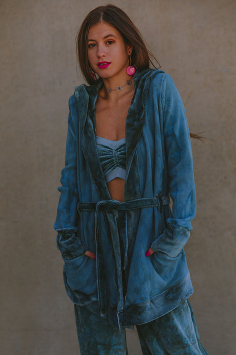 Antique Blue Muse Coat