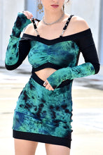 Emerald Rebel Mini Dress