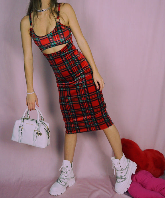 Empire midi dress (small)