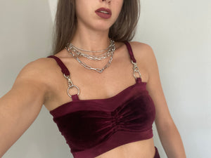 Velour pandora top
