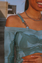 Rebel mini dress ‘Antique Blue’