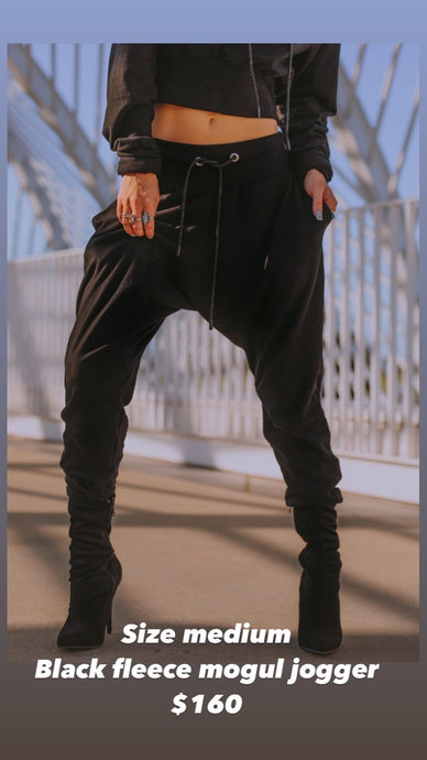 Medium fleece mogul jogger