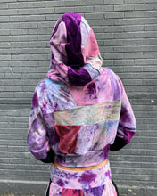1/1 patchwork crop hoodie
