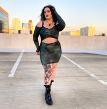 The rebel mini dress black cherry